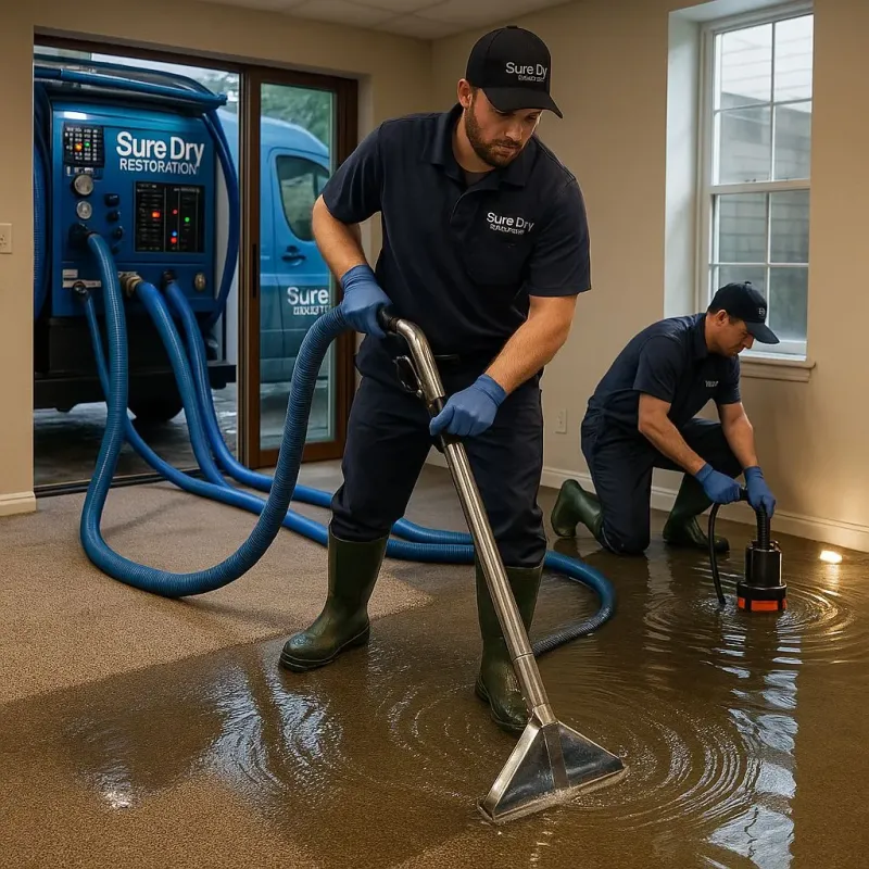 Water Extraction and Removal process in Ashland, OR